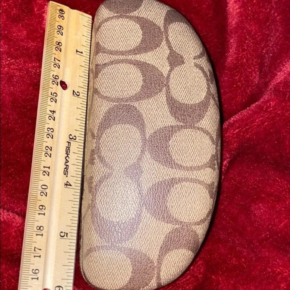 Coach monogram canvas logo sunglasses case - Picture 7 of 11
